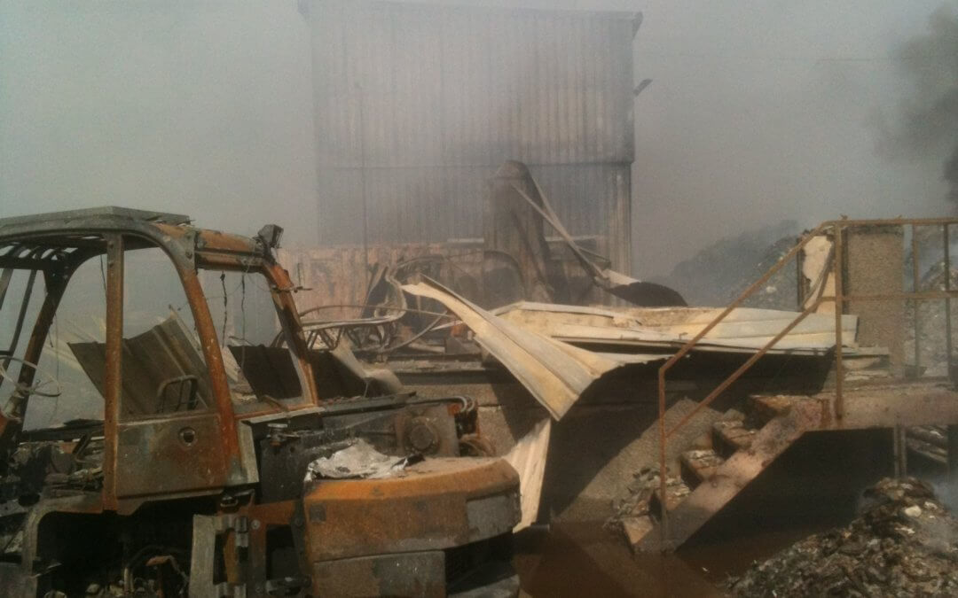 Fire Damage, Bredbury, Stockport