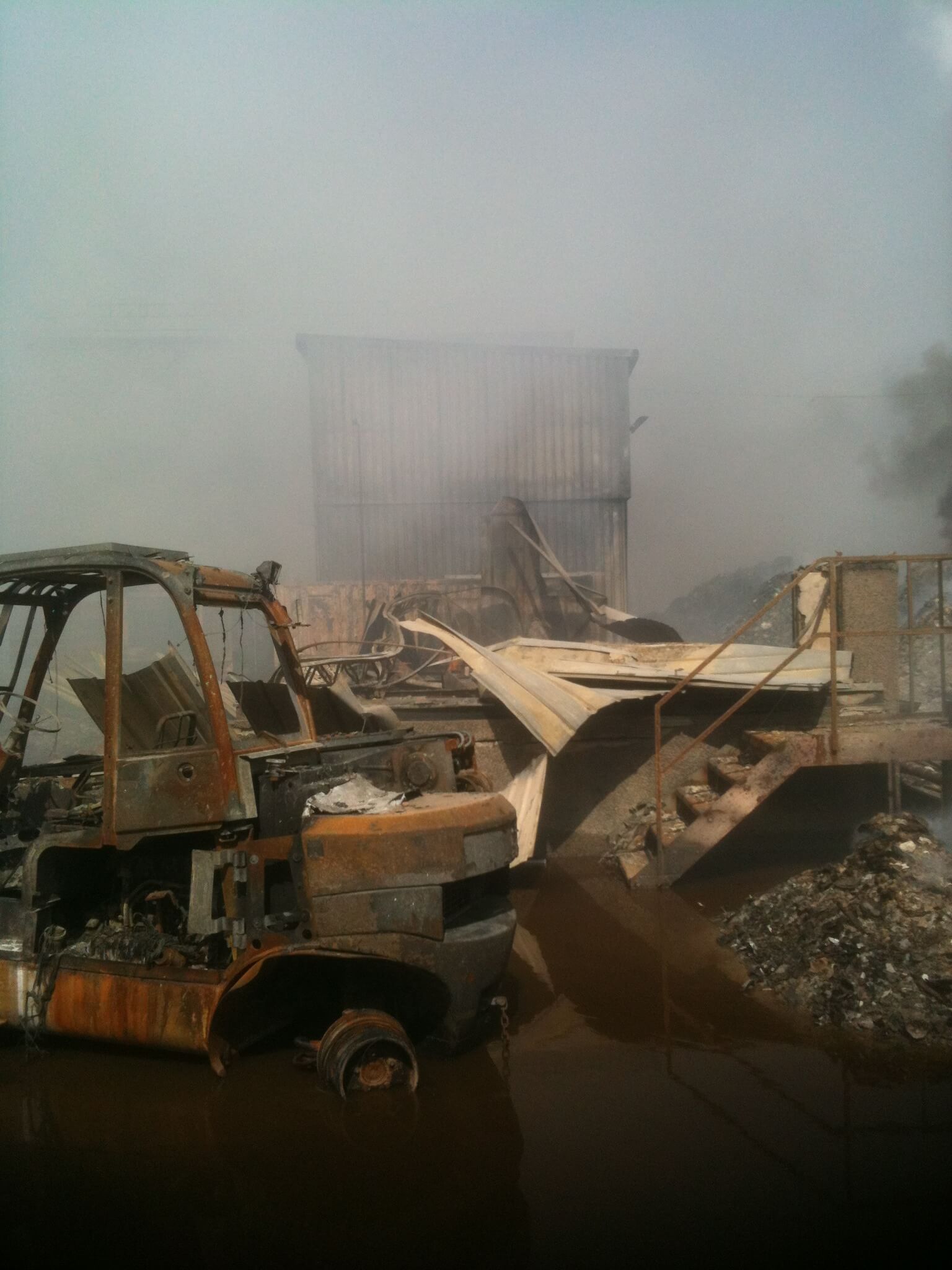 Fire Damage, Bredbury, Stockport